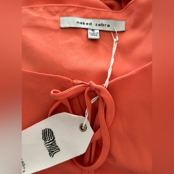 NEW | Naked Zebra | Sleeveless Ruffle Shorts Romper - Size S - Picture 4 of 4